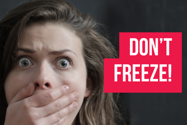 How to Overcome the Freeze Response in Self-Defense and Act When It Matters Most